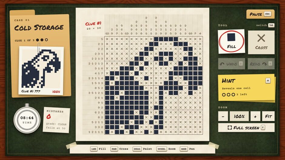 Capture de Nonogram Detective