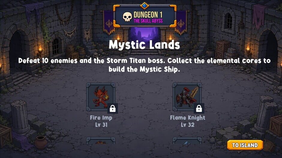 Capture d’Island Idle RPG: Build and Conquer