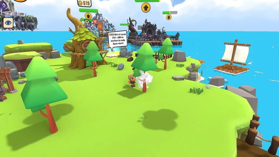 Capture d’Island Idle RPG: Build and Conquer