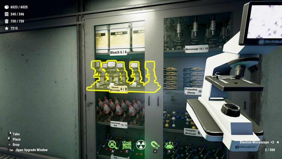 Capture de Quarantine Lab Sort