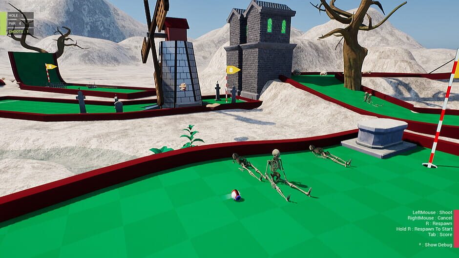 Capture de Horror Golf
