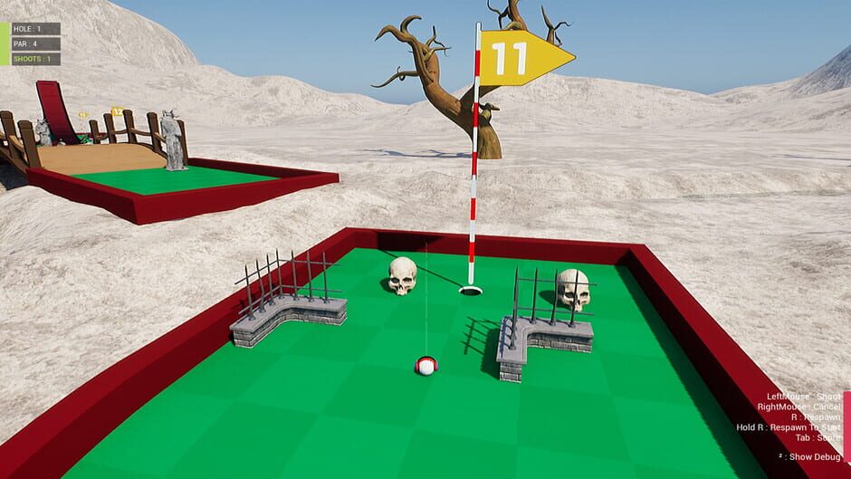 Capture de Horror Golf