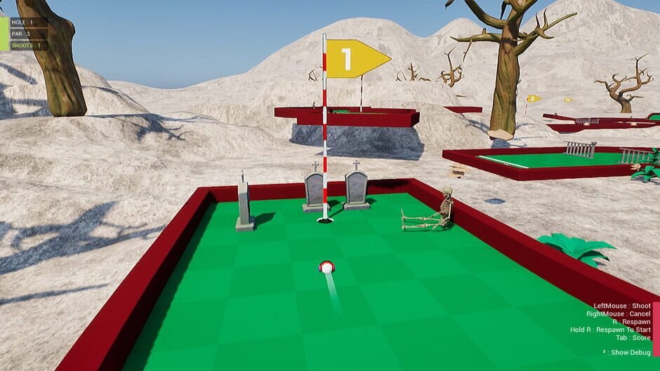 Capture de Horror Golf