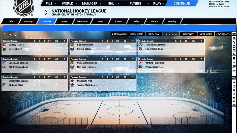 Capture de Franchise Hockey Manager 5