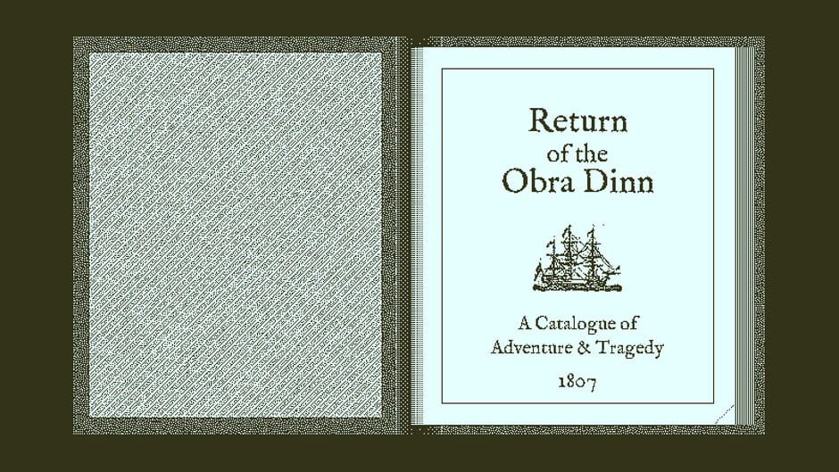Capture de Return of the Obra Dinn