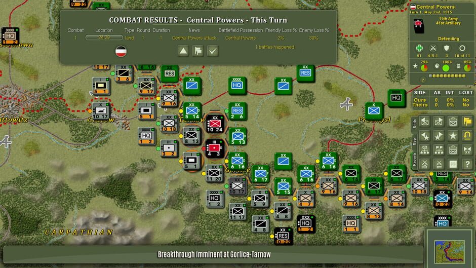 Capture de The Operational Art of War IV