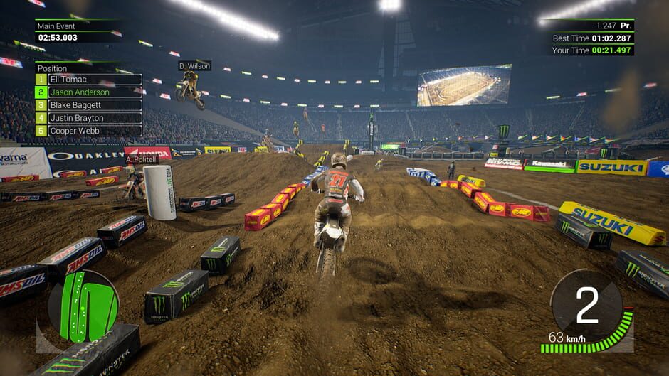 Capture de Monster Energy Supercross: The Official Videogame 2