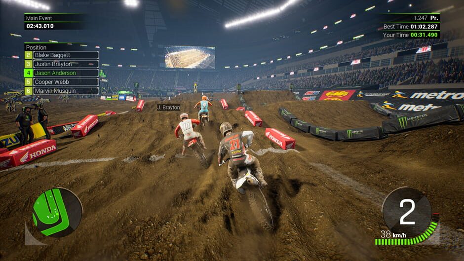 Capture de Monster Energy Supercross: The Official Videogame 2