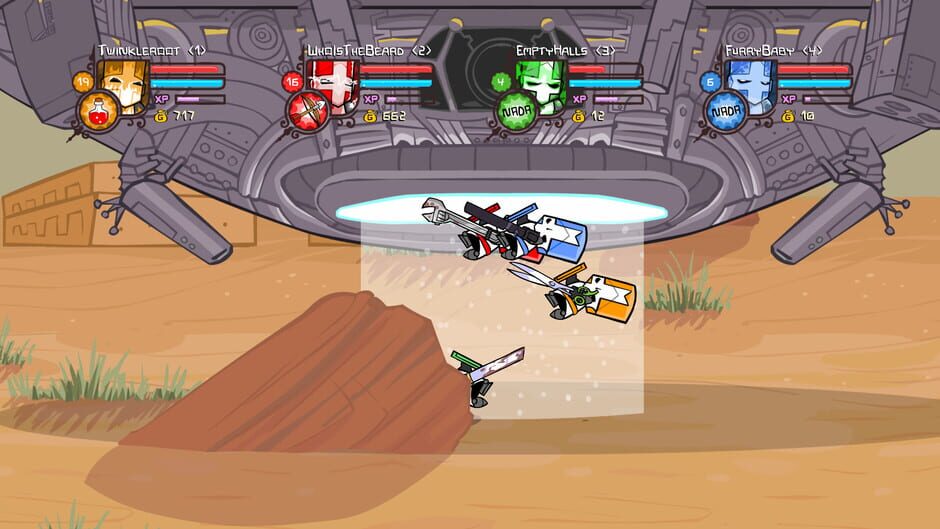 Capture de Castle Crashers