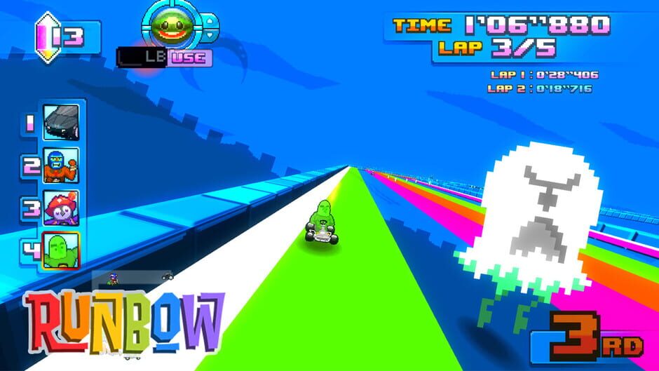 Capture de Super Indie Karts