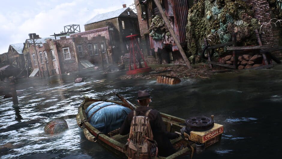 Capture de The Sinking City