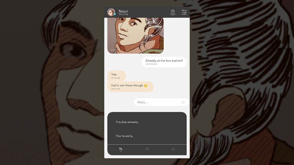 Capture de Bury me, my Love