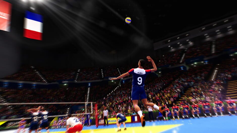 Capture de Spike Volleyball