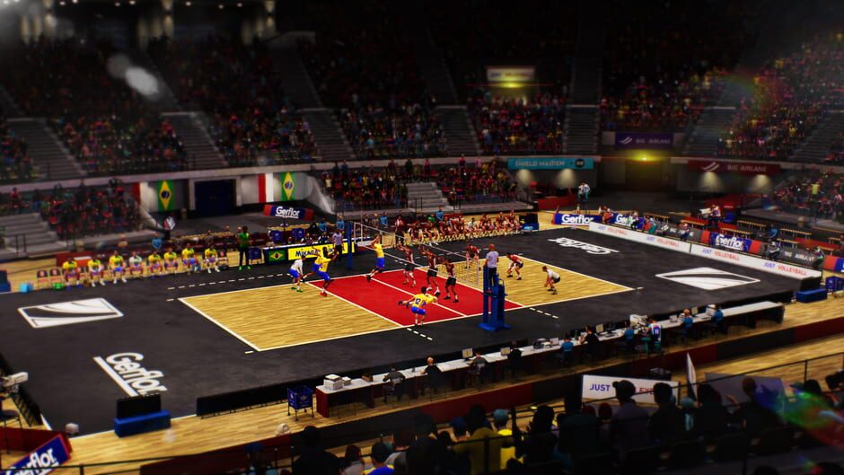 Capture de Spike Volleyball