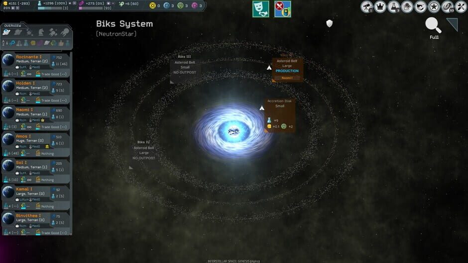 Capture d’Interstellar Space: Genesis