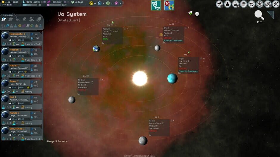 Capture d’Interstellar Space: Genesis