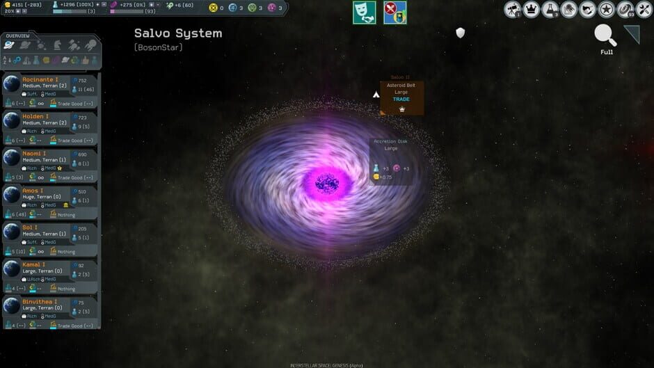 Capture d’Interstellar Space: Genesis