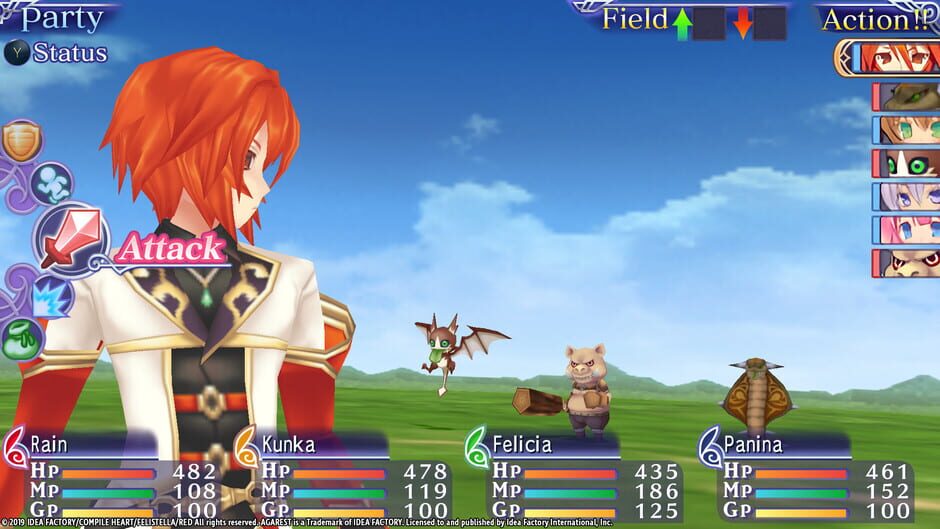 Capture de Record of Agarest War Mariage