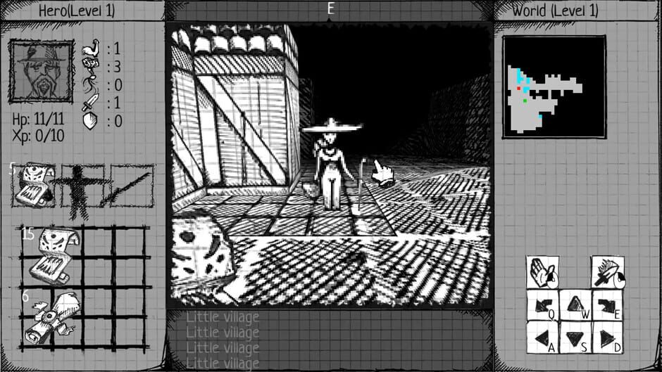 Capture de Drawngeon: Dungeons of Ink and Paper
