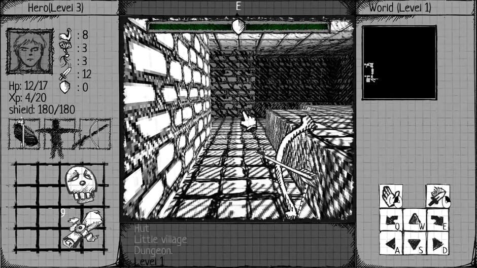 Capture de Drawngeon: Dungeons of Ink and Paper