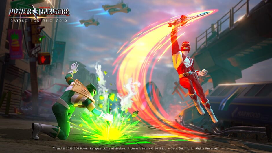 Capture de Power Rangers: Battle for the Grid