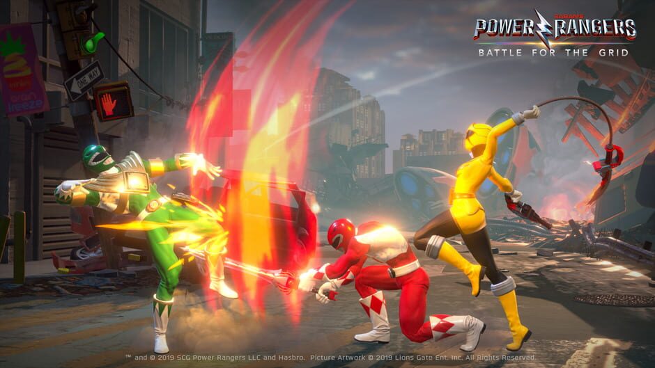 Capture de Power Rangers: Battle for the Grid