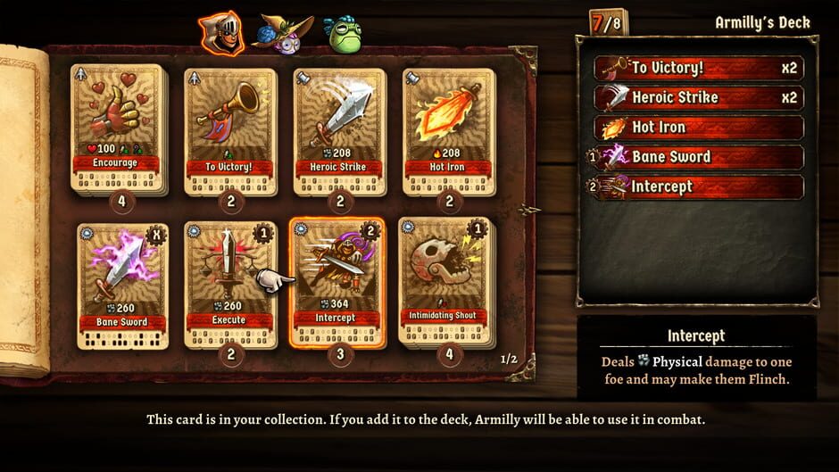 Capture de SteamWorld Quest: Hand of Gilgamech