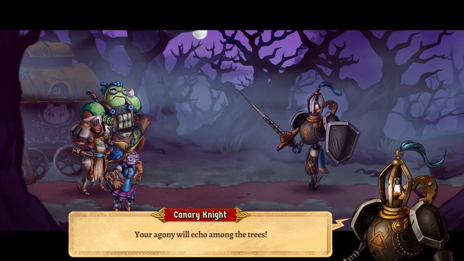 Capture de SteamWorld Quest: Hand of Gilgamech