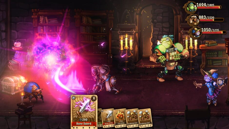 Capture de SteamWorld Quest: Hand of Gilgamech