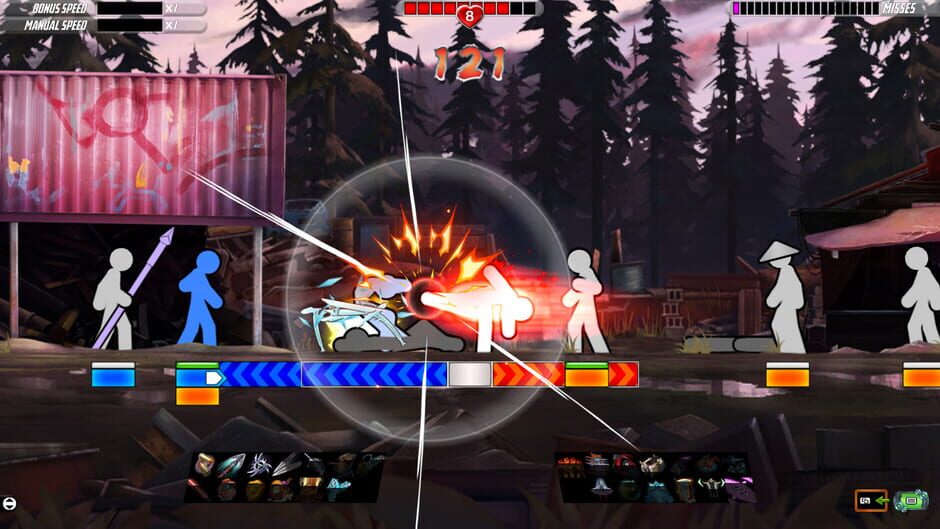 Capture de One Finger Death Punch 2