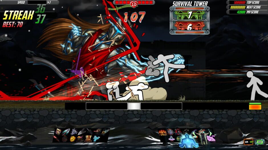 Capture de One Finger Death Punch 2