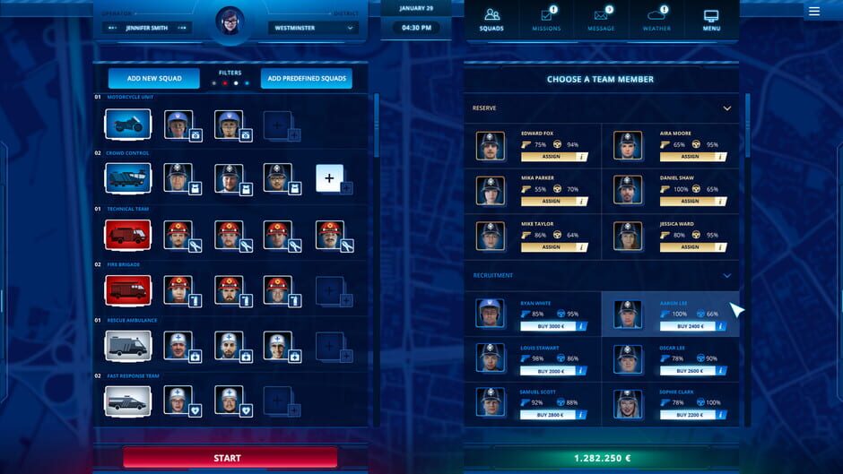 Capture de 112 Operator
