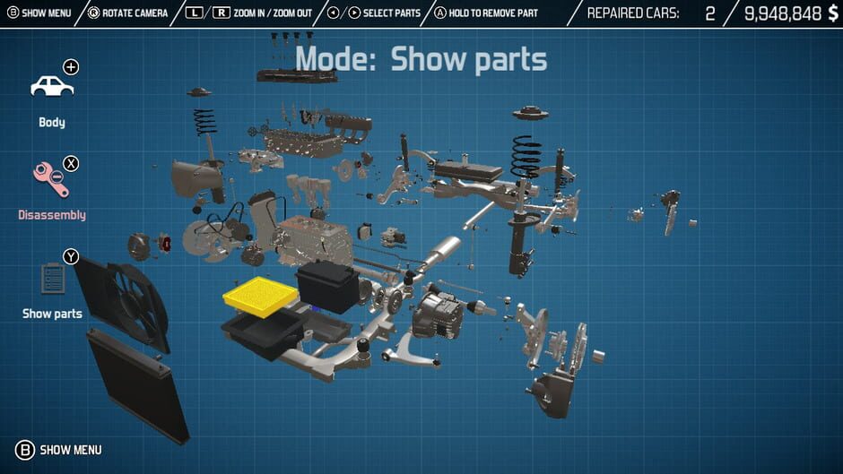 Capture de Car Mechanic Simulator