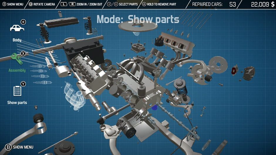 Capture de Car Mechanic Simulator