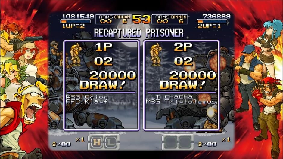 Capture de Metal Slug XX