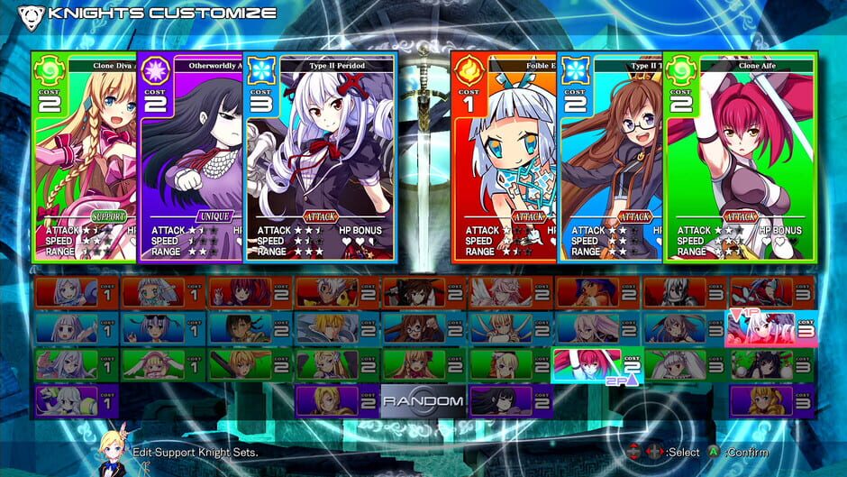 Capture de Million Arthur: Arcana Blood