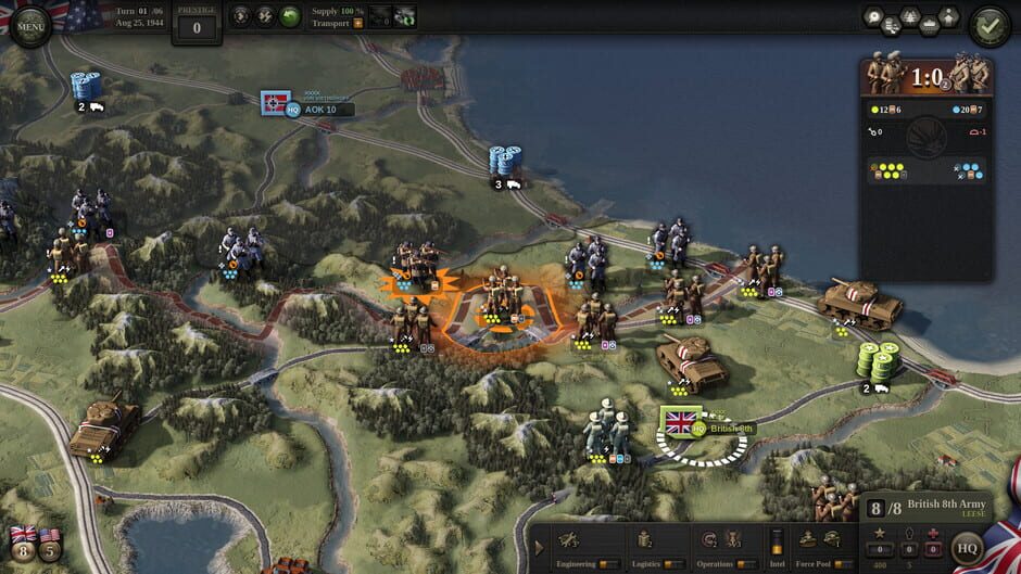 Capture d’Unity of Command II