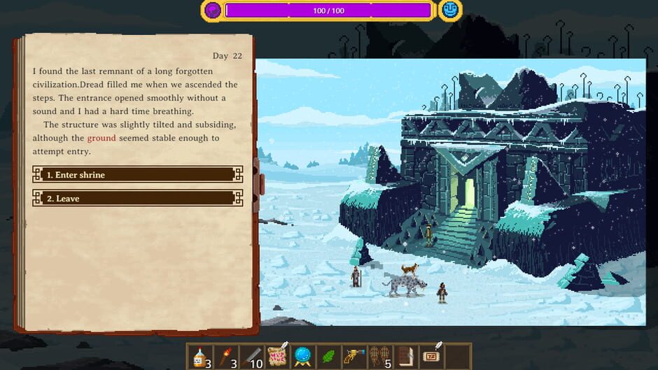 Capture de Curious Expedition