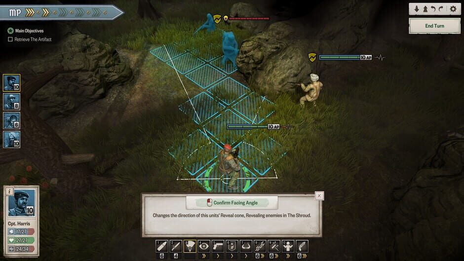 Capture d’Achtung! Cthulhu Tactics