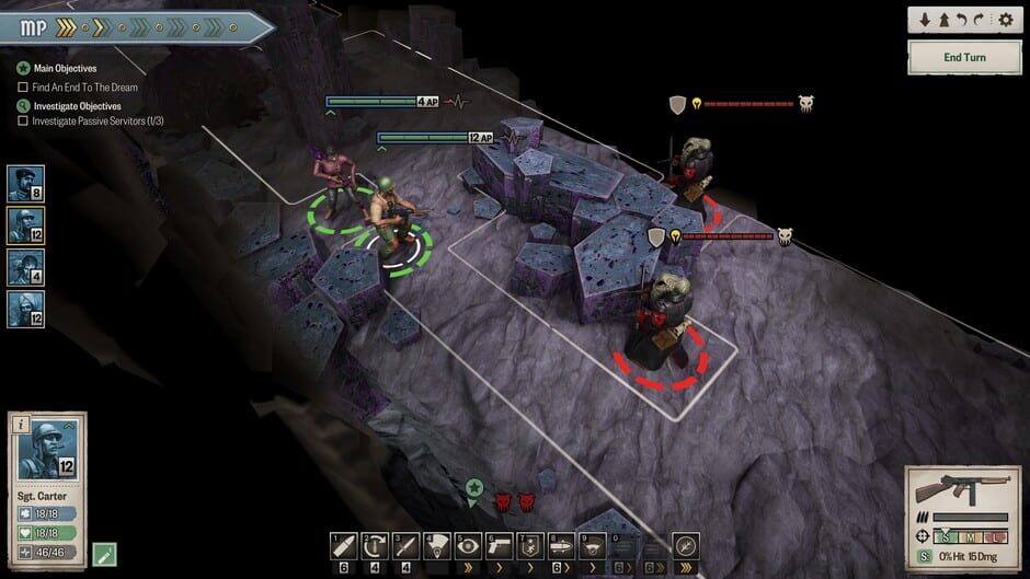 Capture d’Achtung! Cthulhu Tactics