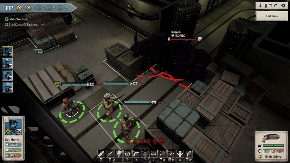 Capture d’Achtung! Cthulhu Tactics