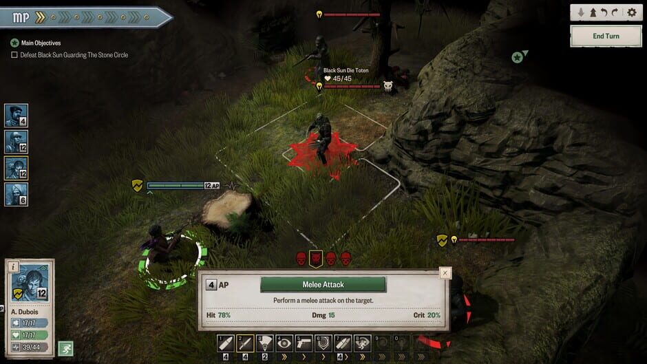 Capture d’Achtung! Cthulhu Tactics
