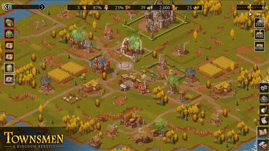 Capture de Townsmen: A Kingdom Rebuilt