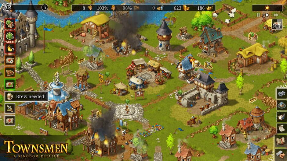 Capture de Townsmen: A Kingdom Rebuilt
