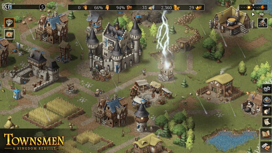 Capture de Townsmen: A Kingdom Rebuilt