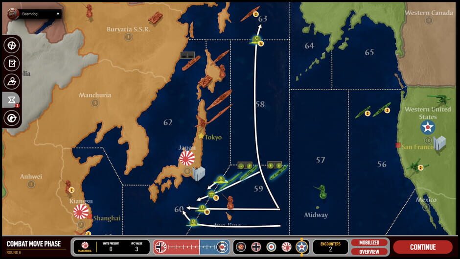 Capture d’Axis & Allies 1942 Online