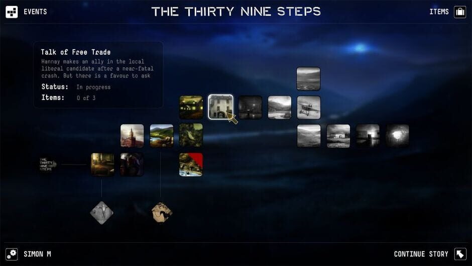 Capture de The 39 Steps