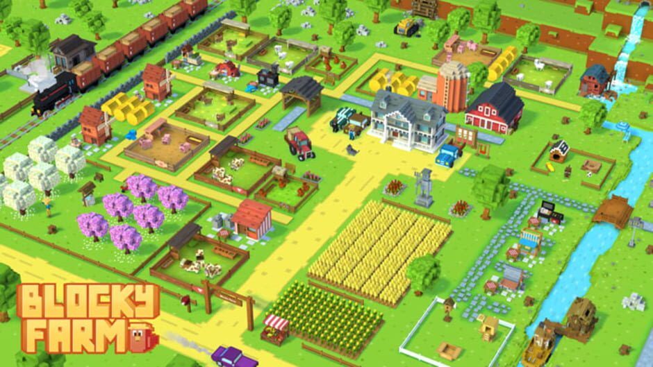 Capture de Blocky Farm