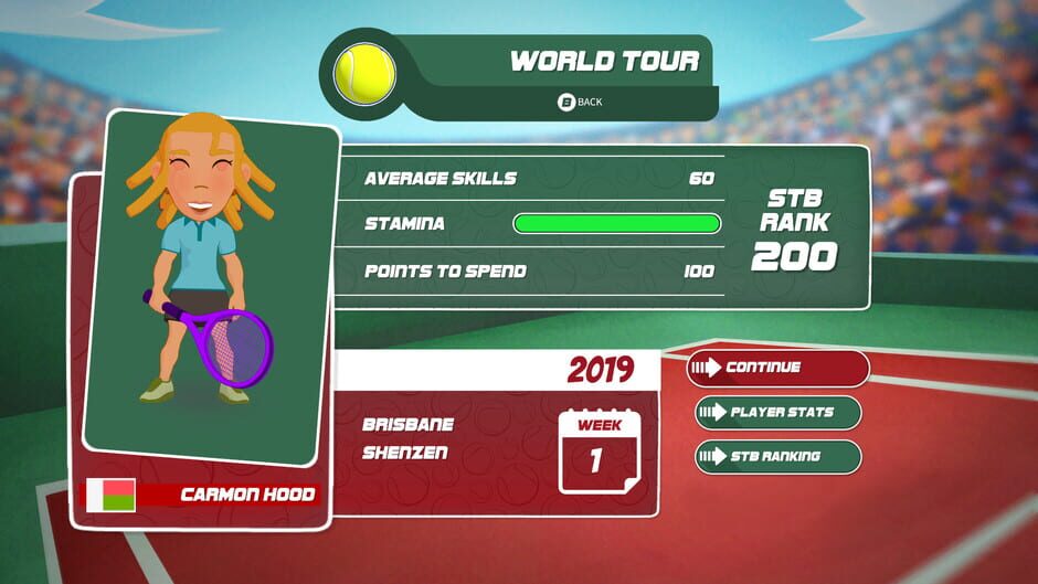 Capture de Super Tennis Blast