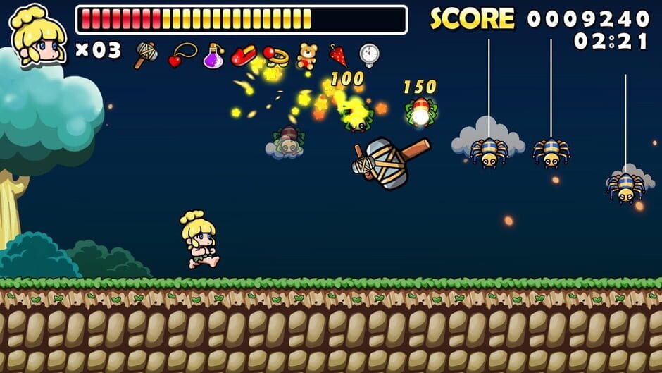 Capture de Wonder Boy Returns Remix